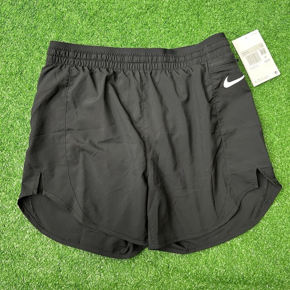 Nike Running Shorts Size XS Womens Black Tempo Luxe 5" Training Athletic